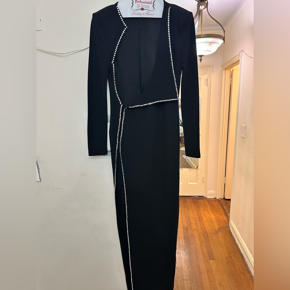 Sexy Black Evening Gown